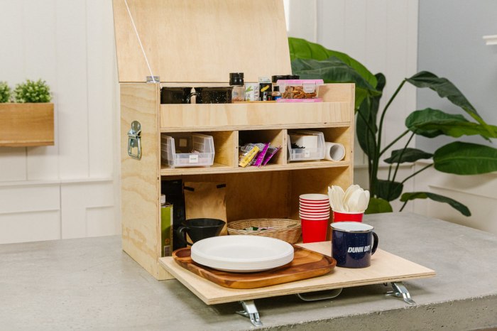 DIY Camp Kitchen Box - Home Improvement Projects to inspire and be ... Diy skincare for mature skin