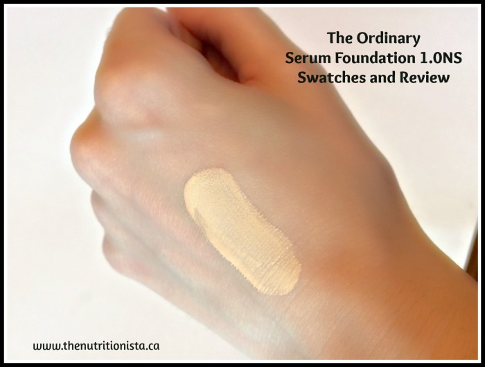 The ordinary serum