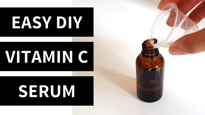 Vitamin C serum for face
